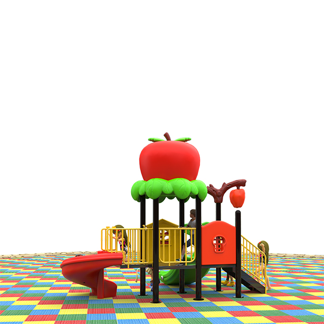 New Style Apple Theme Outdoor Playground for Kids