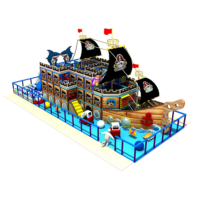 3-layer Corsair Themed Indoor Play Space for Children